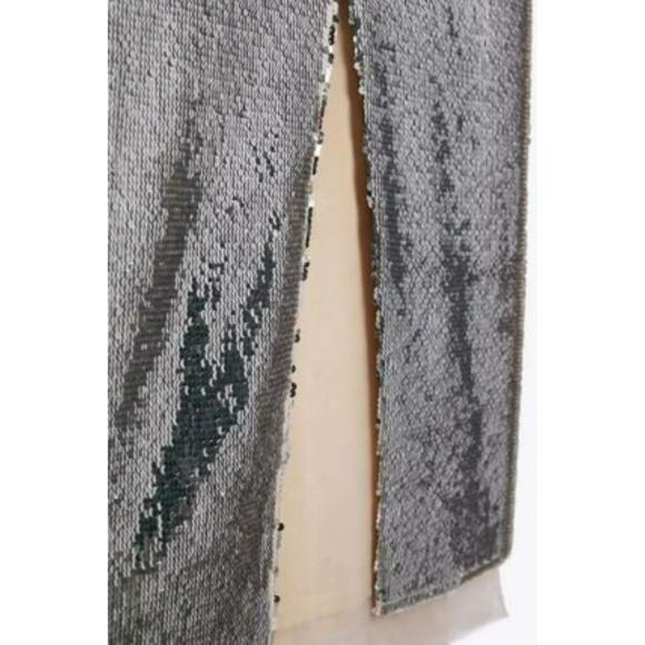 ZARA STRAPLESS SEQUIN DRESS - Picture 7 of 7